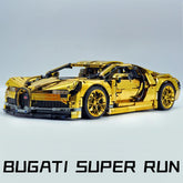 1: 8 Bugatti Chiron, Custom Modified Electroplated Mirror Gold Version (4031PCS)